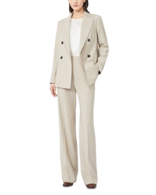 Wool Blend Flannel Blazer