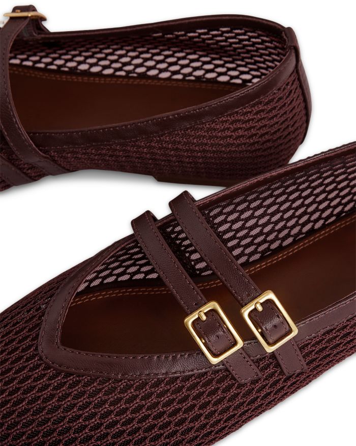 Women's Elspeth Mesh Hardware Ballerina Flats