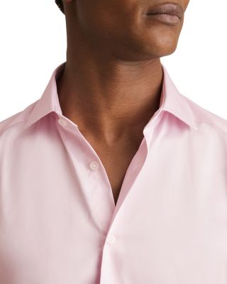 Remote Slim Fit Satin Cotton Shirt