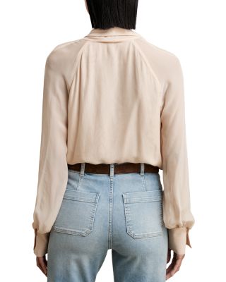 Tina Tie Neck Blouse