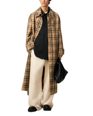 Belted Macintosh Jacket