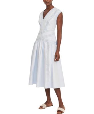 Mint Velvet - Women's Trim Detail Extreme Midi Dress