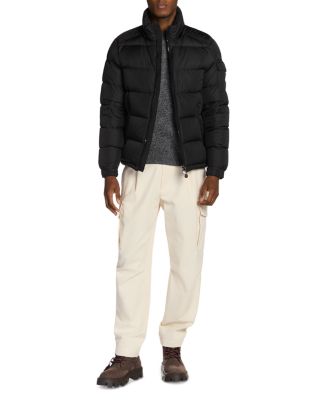 Mayaf Faux Fur Trim Hooded Down Puffer Jacket