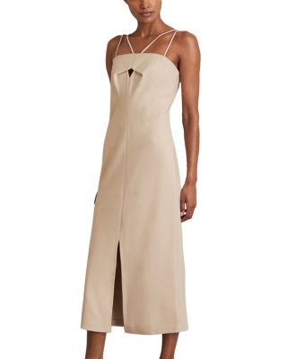 Juni Fitted Midi Dress