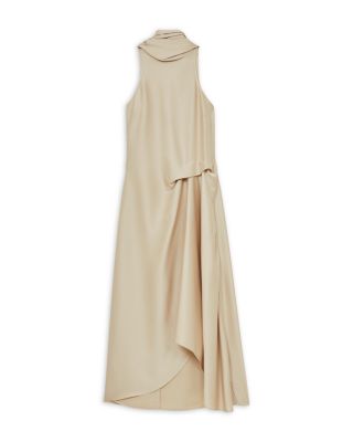Michelle Drape Occasion Midi Dress