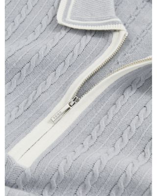 Jarvis Cable Knit Polo Shirt