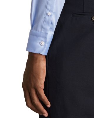 Remote Slim Fit Satin Cotton Shirt