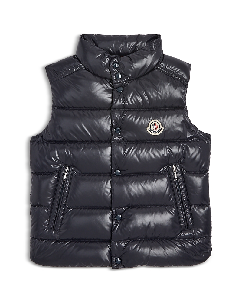 Moncler Boys' Tib Down Puffer Vest - Big Kid In Blue