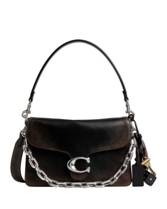 COACH Chain Tabby Shoulder Bag In Loved Leather | Bloomingdale