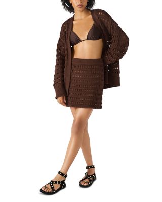 Eastyn Crocheted Cardigan & Bria Crocheted Skirt