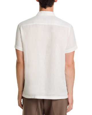 Core Regular Fit Short Sleeve Linen Shirt  