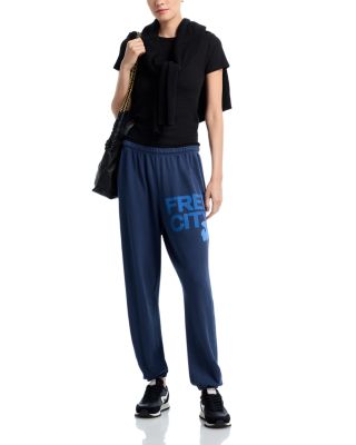 FREE CITY Cotton Logo Sweatpants