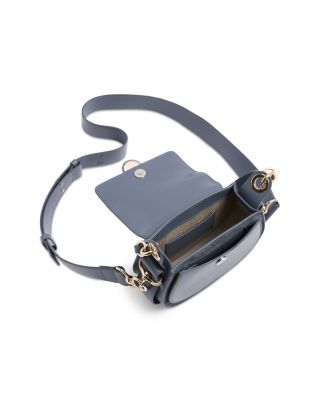 【CHLOE】TESS CROSSBODY BAG SMALL Chloé Bag Mini Tess Handbag Cream Leather Crossbody Flat