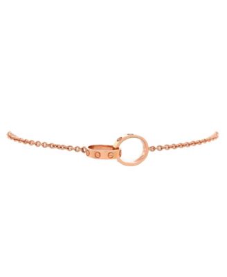 Pre-Owned Cartier - Love Interlocking Bracelet 18K Rose Gold