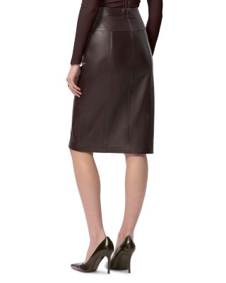 The Estella Leather Skirt
