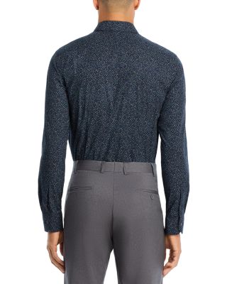 Outline Flower Print Shirt