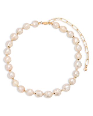 Ettika - Cultured Freshwater Pearl Collar Necklace, 14"-19"