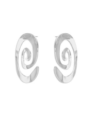 Aura Swirl Drop Earrings  