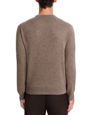 Mushroom Cashmere Crewneck Sweater - Exclusive