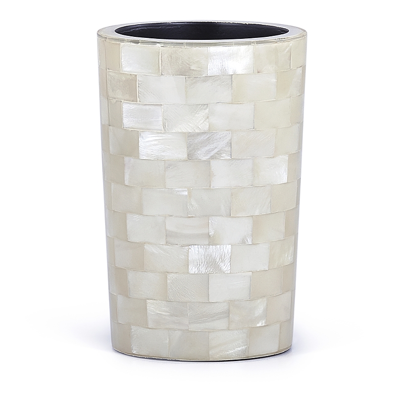 Labrazel White Agate Toothbrush Holder In White