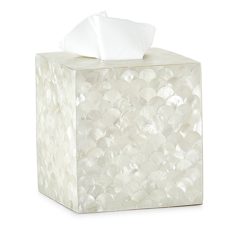 Labrazel Poisson Tissue Cover In White