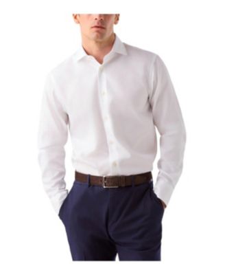  Reynolds Hopsack Shirt in Classic Fit