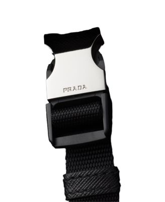 Re-Nylon and Saffiano Leather Shoulder Bag