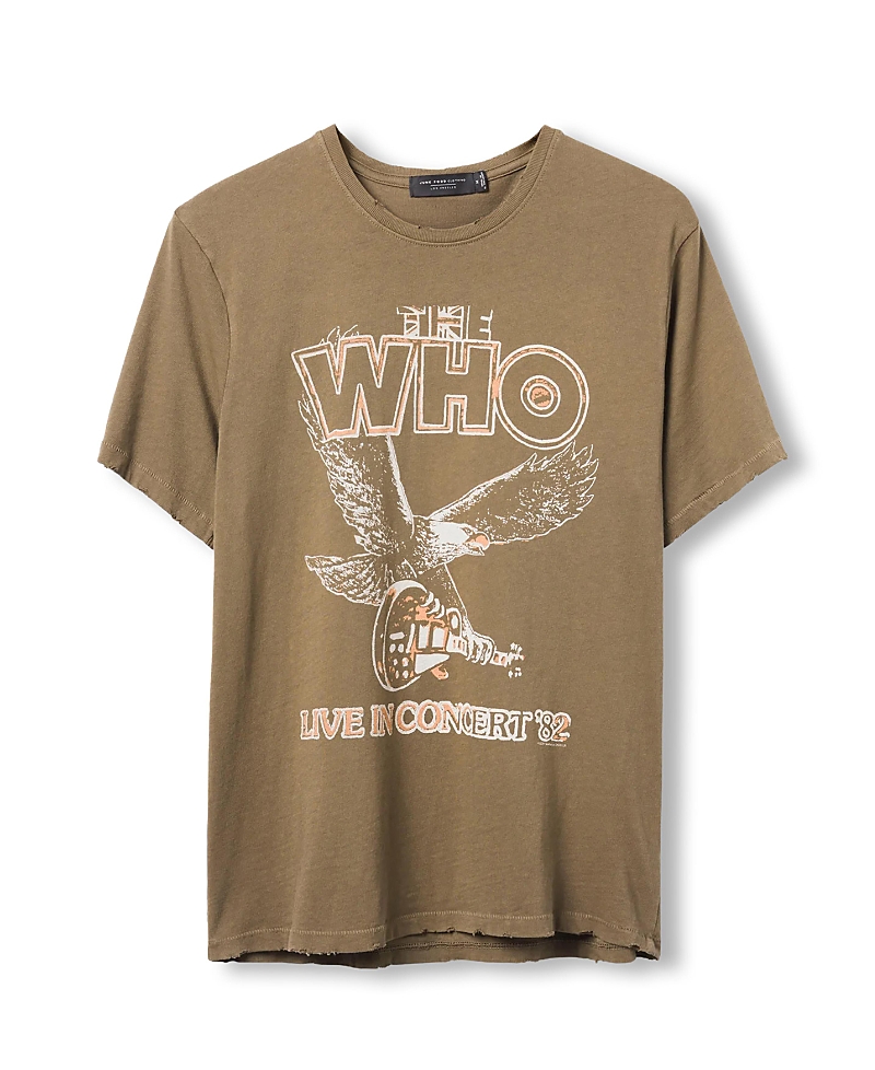 Junk Food Clothing Unisex The Who Live in Concert '82 Vintage Tee