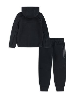 Boys' Nike Tech Fleece Hooded Full Zip Set - Little Kid