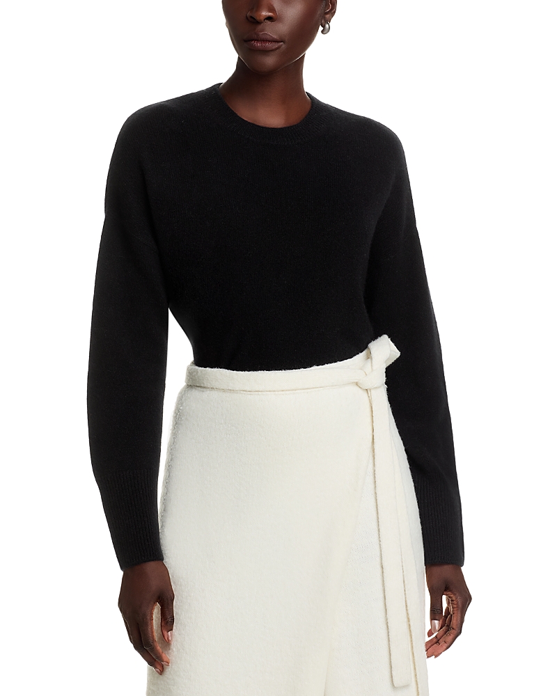 C by Bloomingdale's Cashmere Long Sleeve Crewneck Pullover - Exclusive