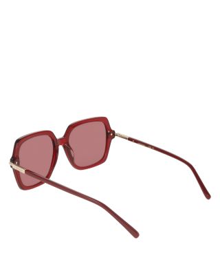 Rectangle Prisma Sunglasses, 57mm