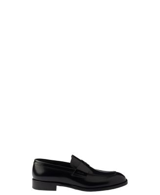 Men's Brushed Leather Loafers