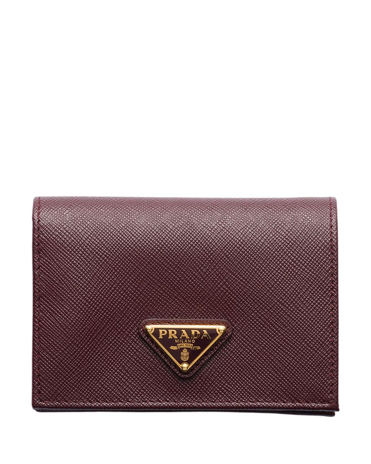 Prada Small Saffiano Leather Wallet
