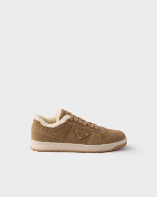 Men's Suede and Re-Nylon Sneakers