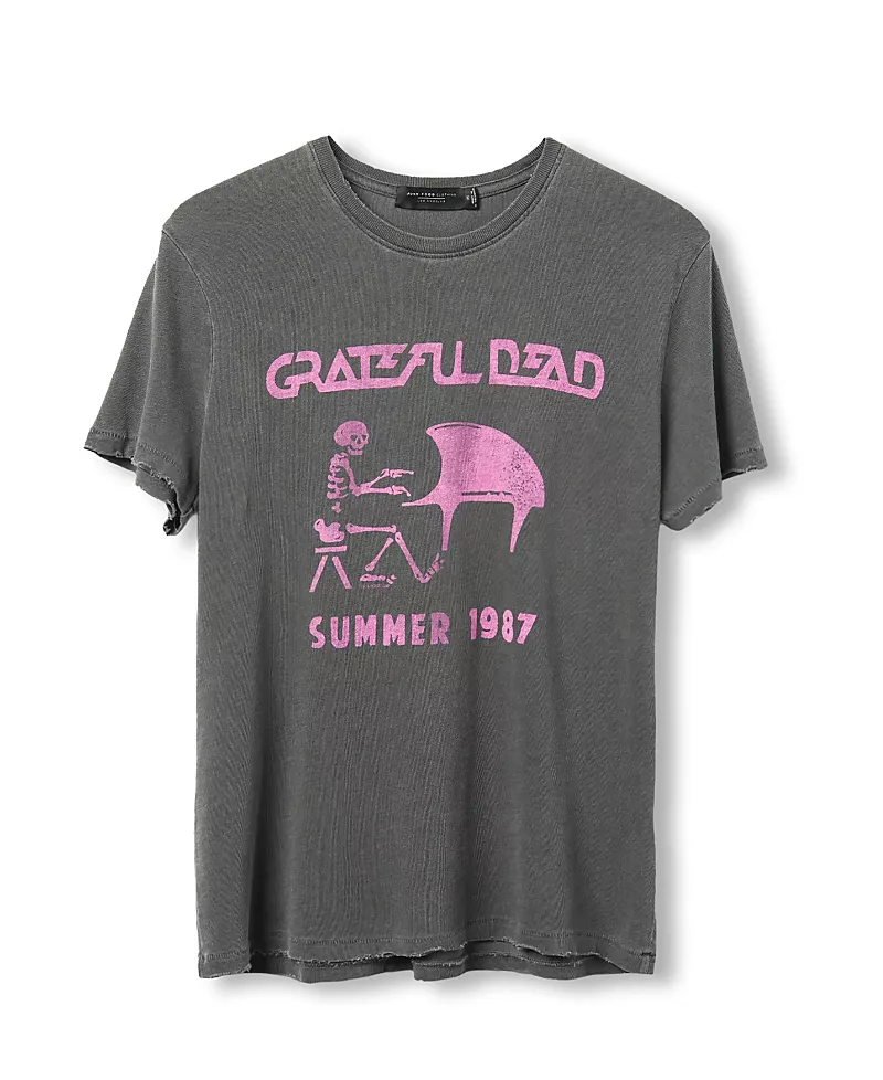 Junk Food Clothing Women's Grateful Dead Summer Tour 1987 Vintage Tee