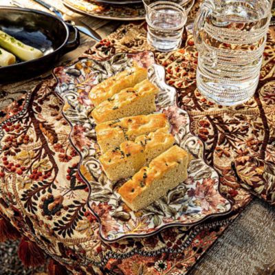 Willa Amber 16" Hostess Tray