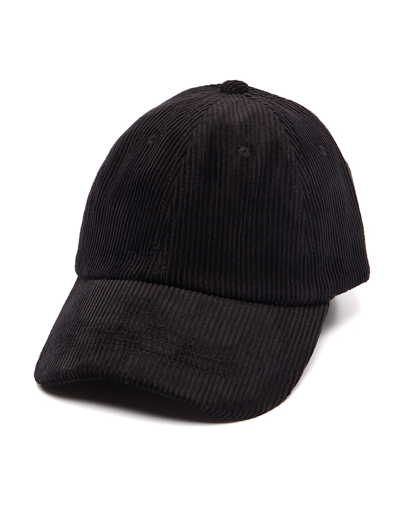 San Diego Hat Company Corduroy Ball Cap - Exclusive In Black