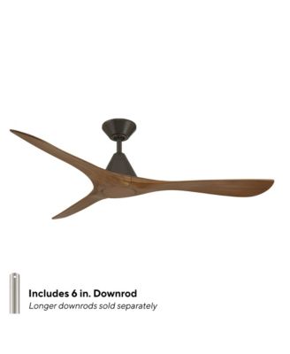 Fans Carve 60in Indoor or Outdoor Smart Home Ceiling Fan