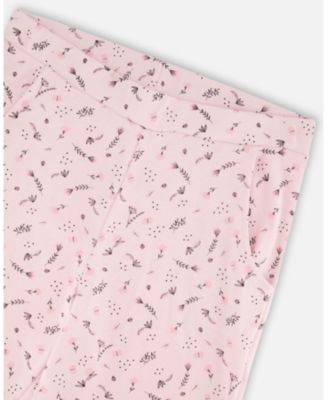  Printed Organic Cotton Two-Piece Pajama Set