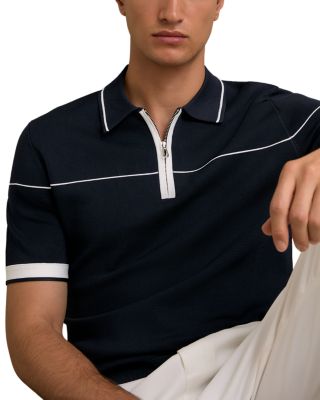 Bradford Quarter Zip Polo Shirt