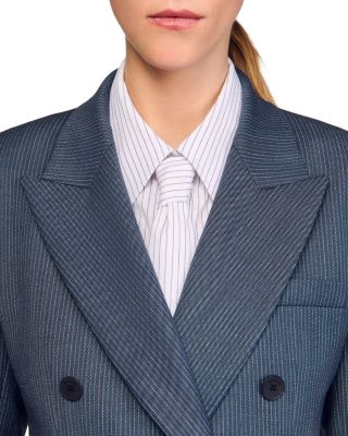 Striped Tailored Jacket