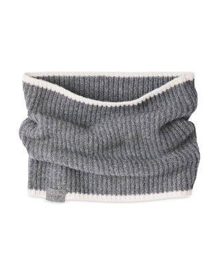 Rib Knit Neck Warmer Scarf