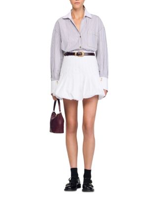 Oversized Striped Shirt