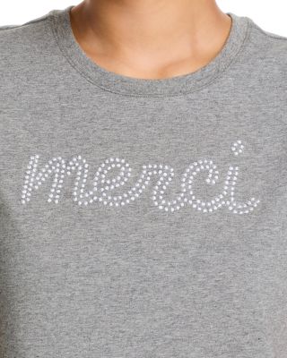 Merci Embellished Tee