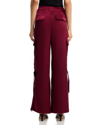 Drawstring Hem Cargo Pants - Exclusive