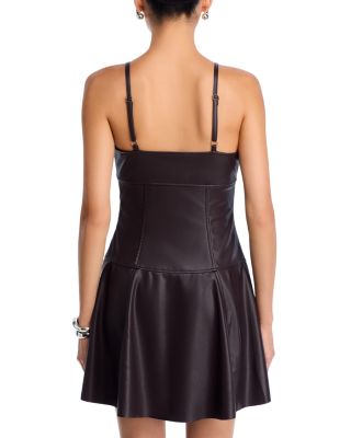 Abbott Faux Leather Dress