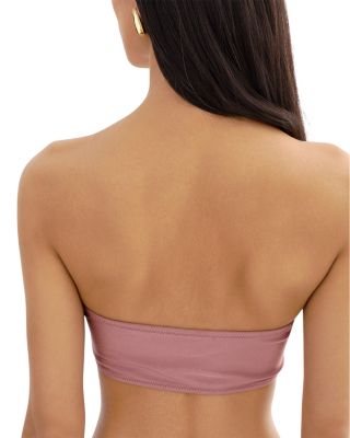 Anisa Twist Bandeau Bikini Top 