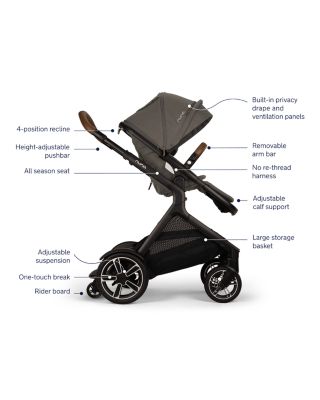 DEMI™ Next Stroller + Ride Along Board