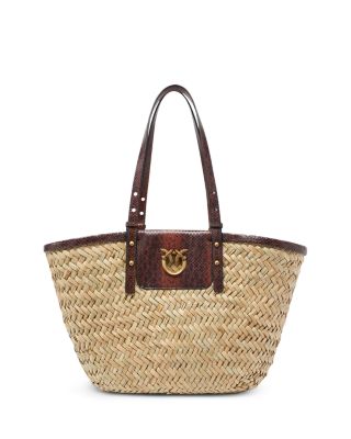 Love Summer Raffia Bucket Bag