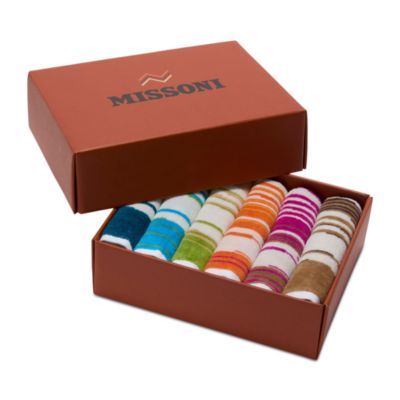 Fiammetta Cotton Face Towel, Set of 6